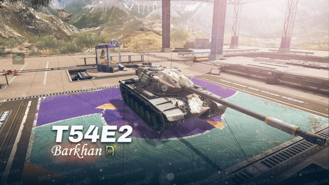 Skin Т54Е2 "Barkhan"