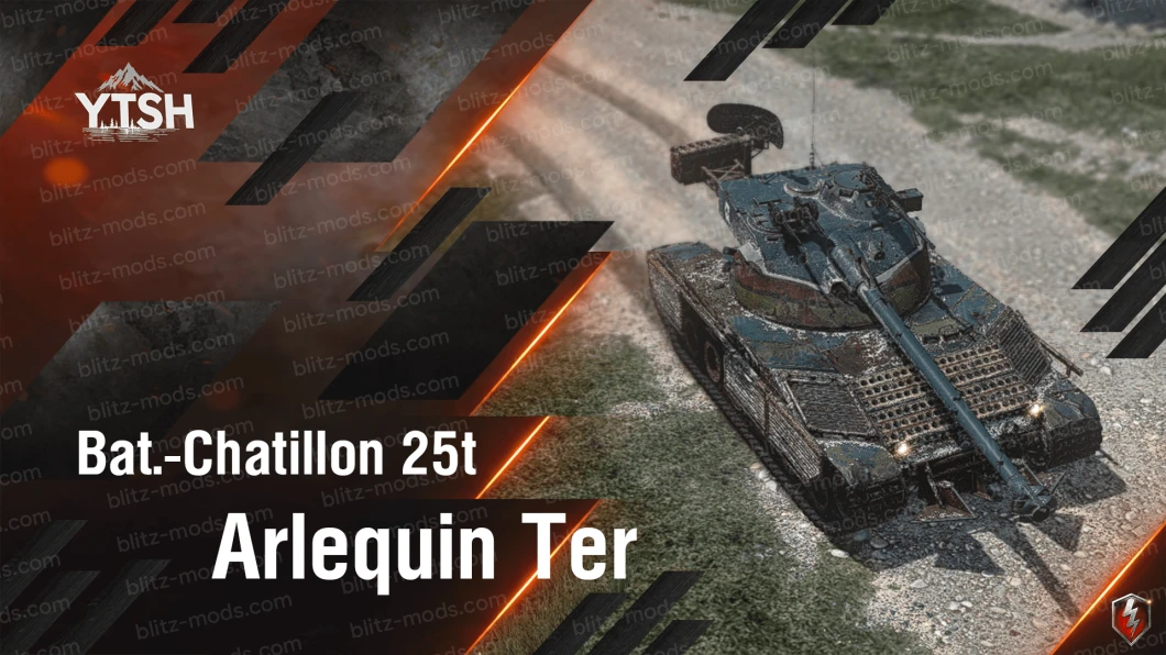 Remodeling Bat.-Chatillon 25t "Arlequin Ter"