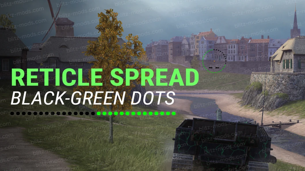 [Reticle Spread] Black-Green dots