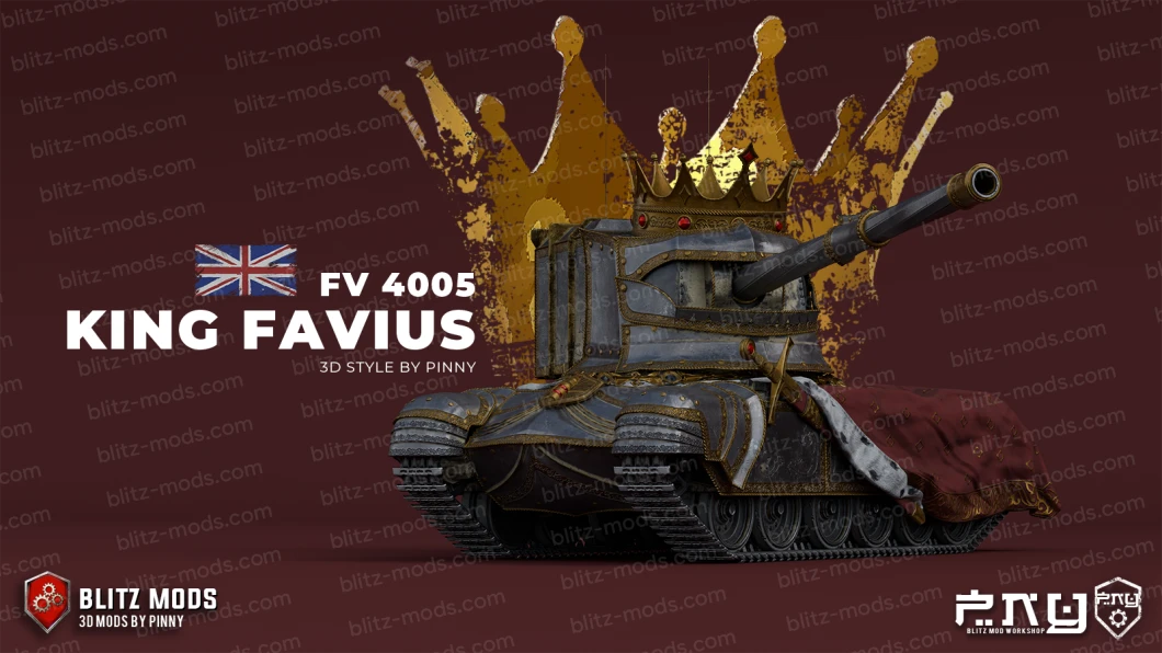 Remodeling FV4005 "KING FAVIUS"