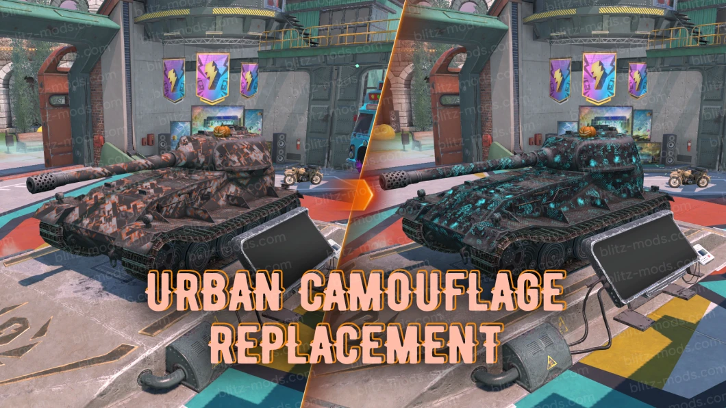 Urban Jungle camo replacement by Keegan Hesh