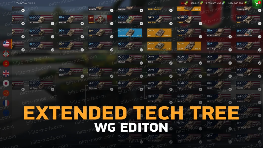 [WG] Extended Tech Tree