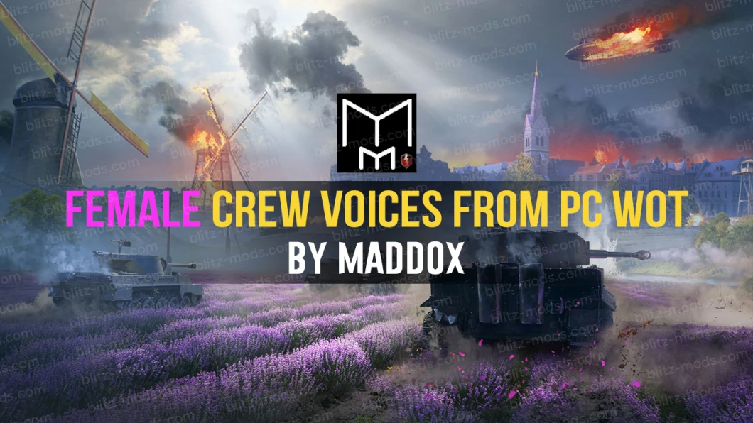 Crew voices from PC WoT (Female) [11.4]