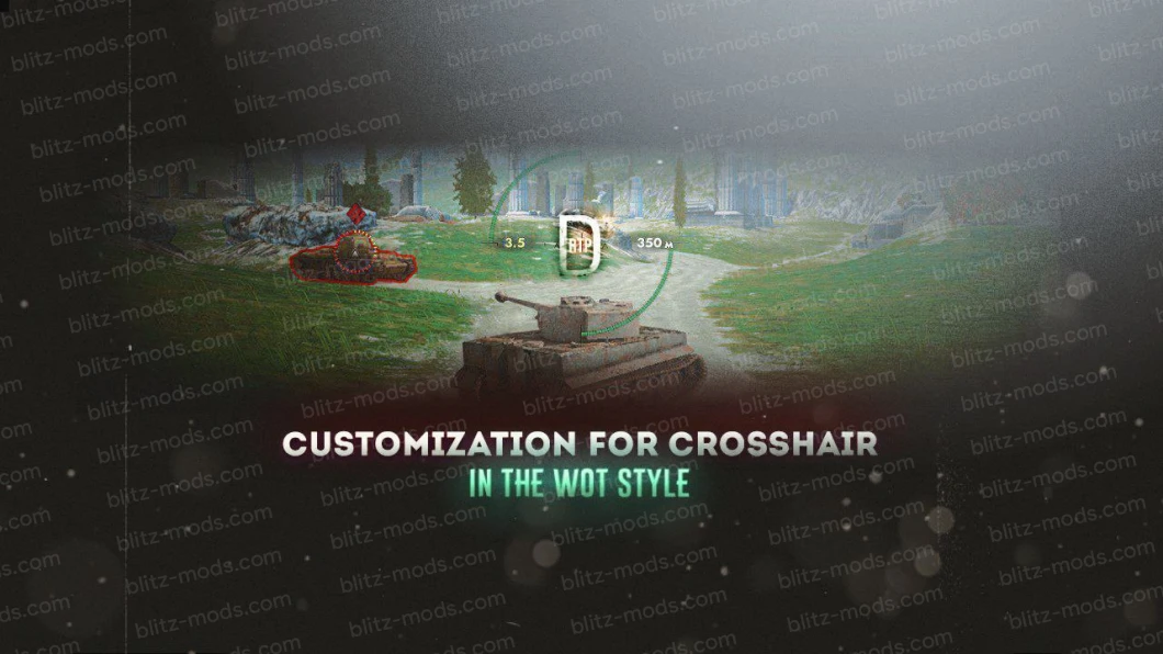 [LESTA] Customization for crosshair in WoT (PC) style